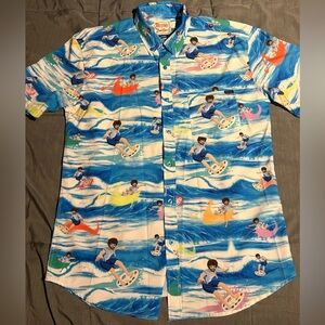 RSVLTS Bob Ross Ocean Waves Shirt